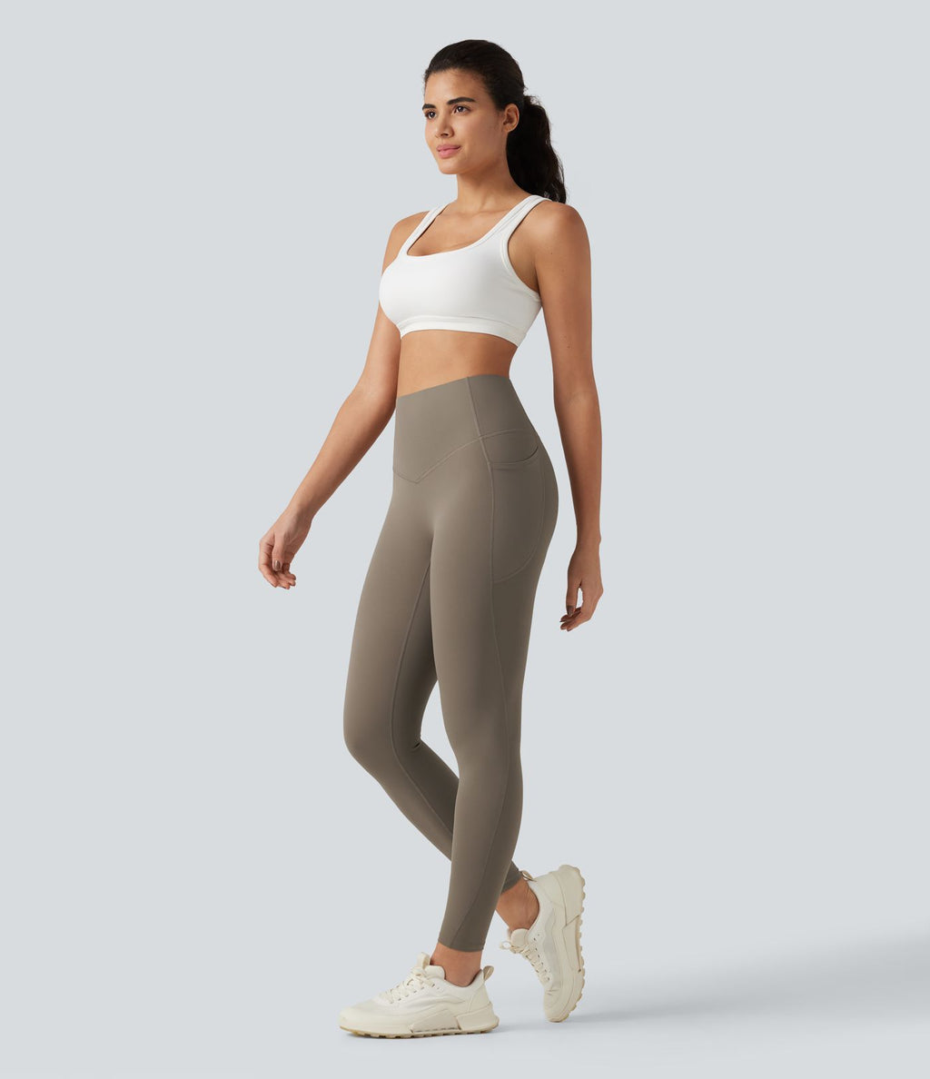 Curvoras SculptFit High Waisted - Tummy Control Leggings with Pockets