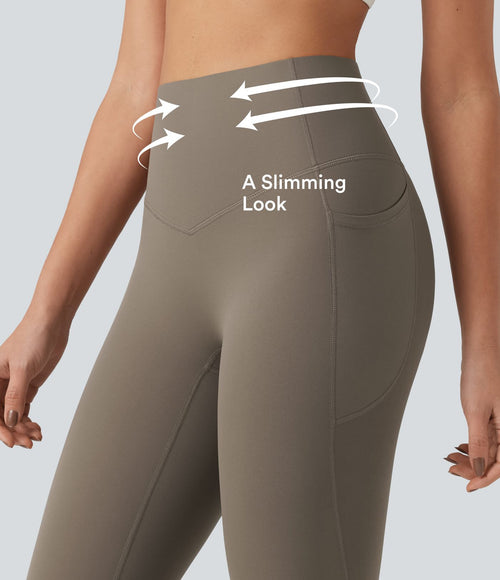 Curvoras SculptFit High Waisted - Tummy Control Leggings with Pockets